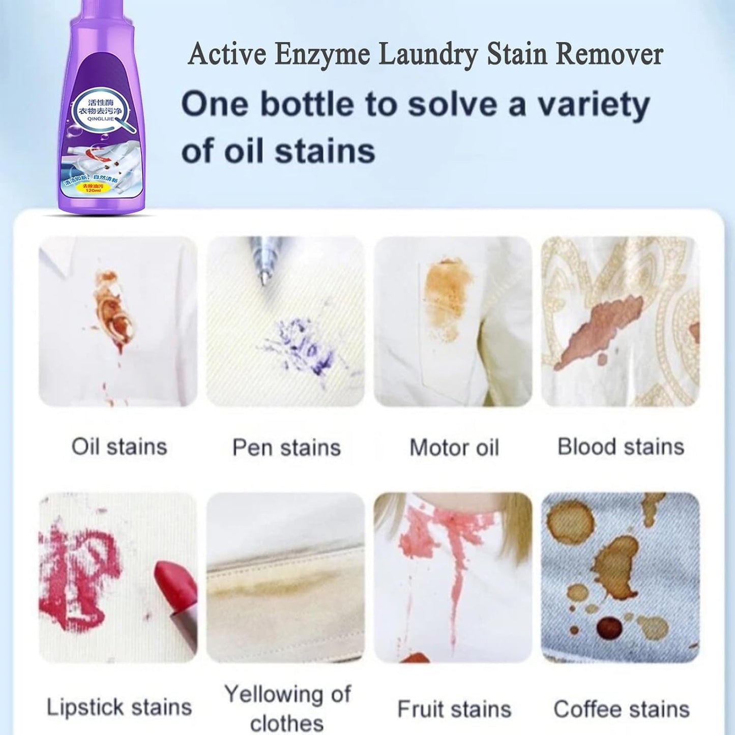 Multi-Purpose Clothes Stain Remover