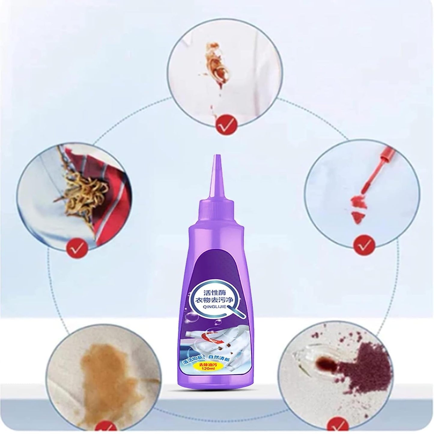 Multi-Purpose Clothes Stain Remover