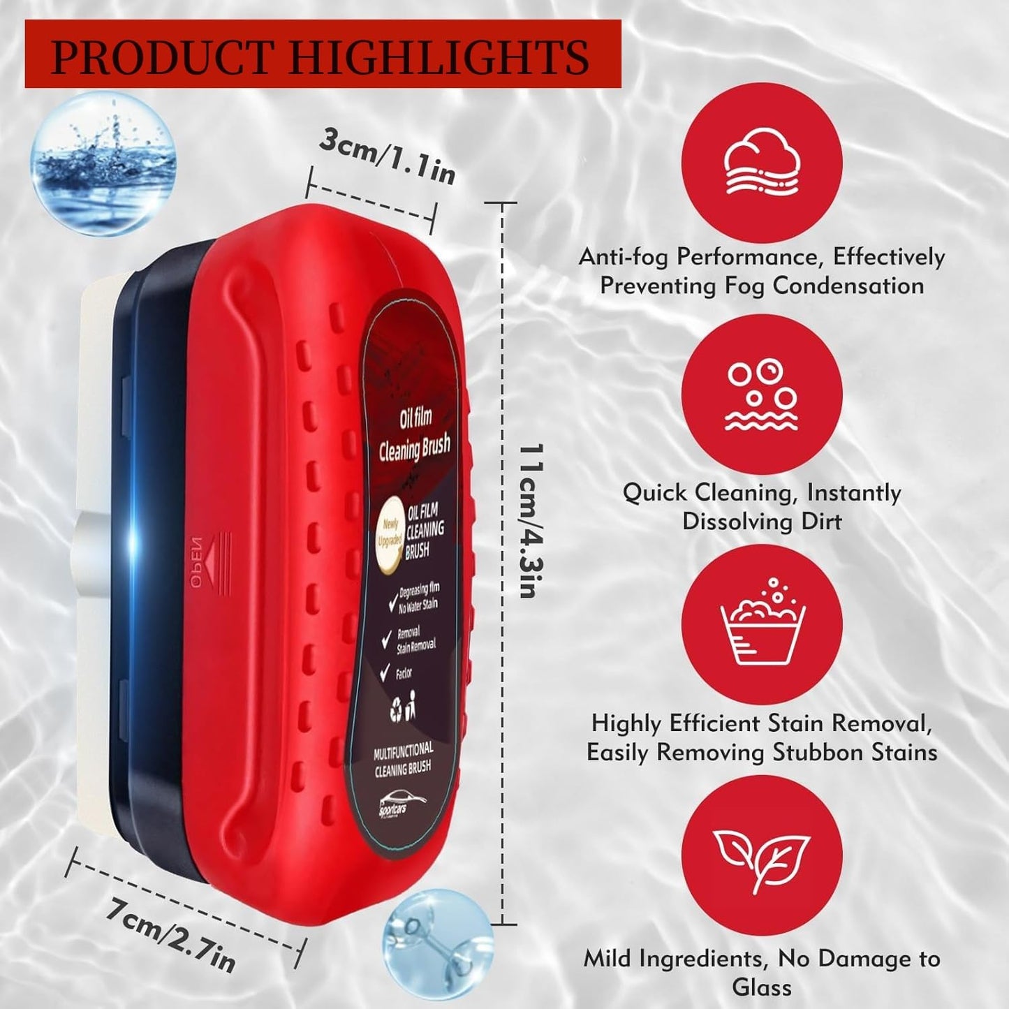 Car Windshield Cleaning Brush